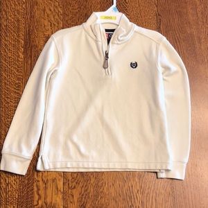 Chaps boys quarter zip dress shirt size 6